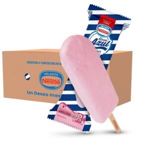 Paleta de helado sabor fresa Nestlé