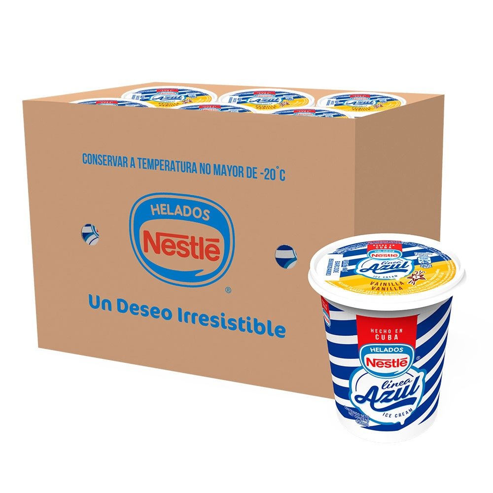 Pote de helado Vainilla Nestlé 450 ml